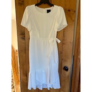 White Midi Dress